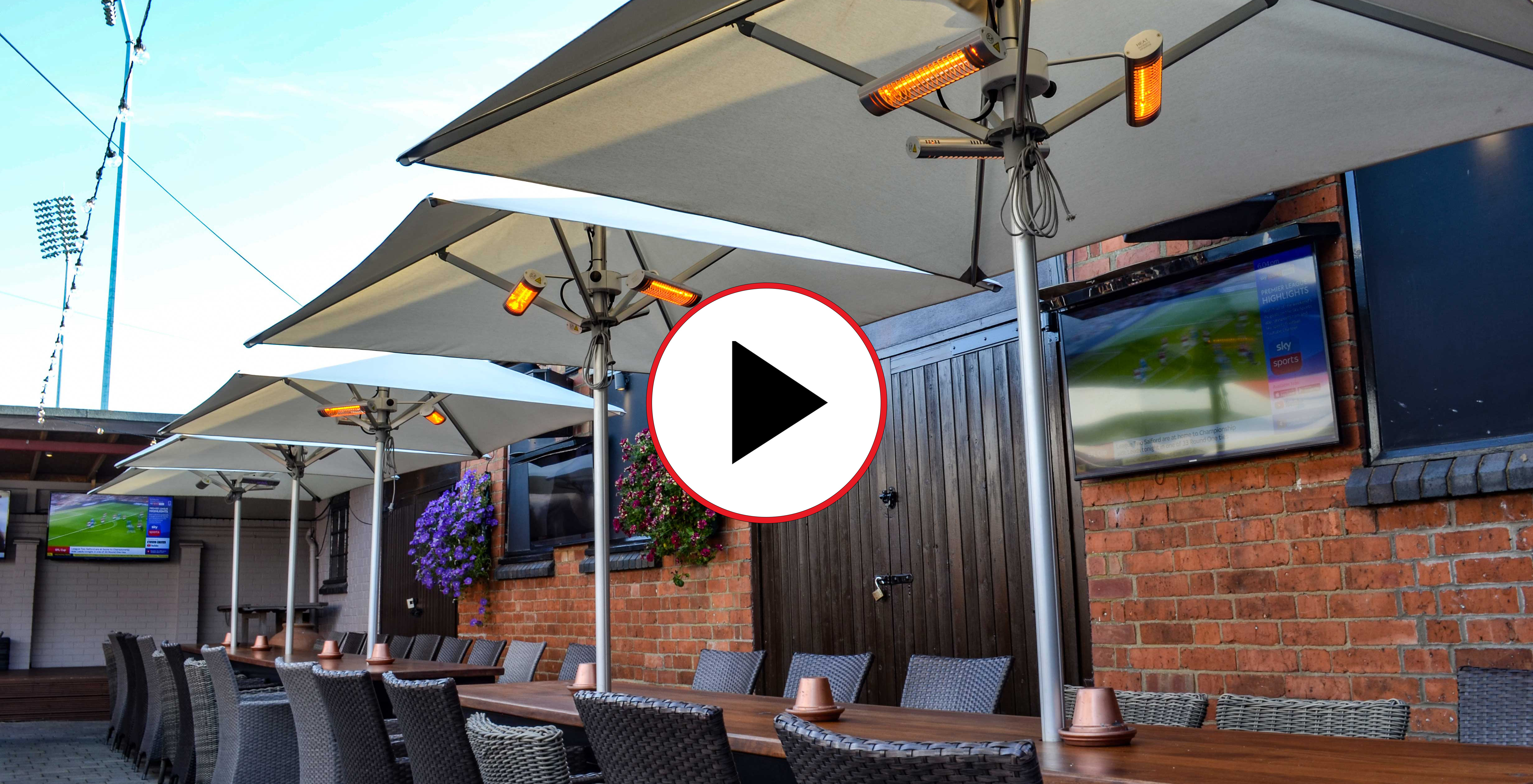 Shadow 3kW Parasol Heater Video